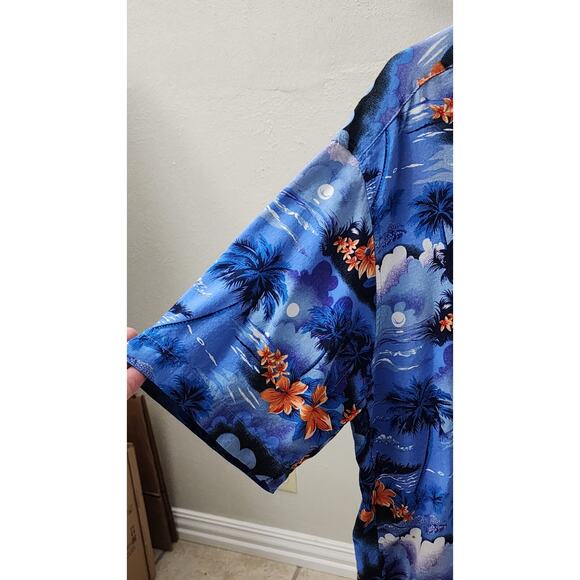 Gazoz Surf Wear Hawaiian Button Up Shirt Size M - Picture 4 of 5